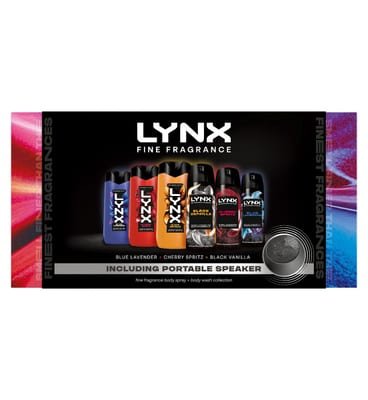 Lynx Lynx Fine Fragrance Body Spray & Wash Set With Speaker