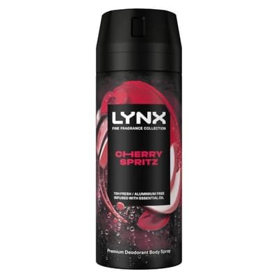 Lynx Lynx Fine Fragrance Cherry Spritz 72Hr Deodorant Spray 150ml
