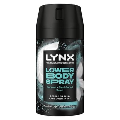 Lynx Lynx Fine Fragrance Coconut + Sandalwood 72Hr Lower Body Spray 100ml