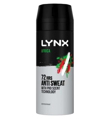 Lynx Lynx Limited Edition Africa 25 Years Anti-Perspirant Deodorant Spray For Men 150ml