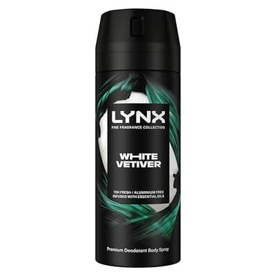 Lynx Lynx White Vetiver Premium Deodorant Body Spray 150ml
