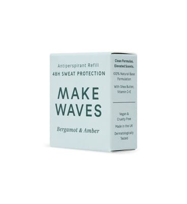 Make Waves Make Waves Bergamot & Amber Antiperspirant Refill 30g