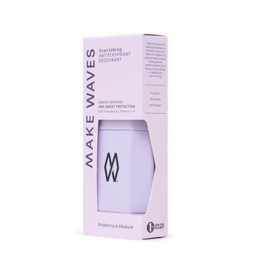 Make Waves Make Waves Raspberry & Rhubarb Refillable Antiperspirant Starter Pack 30g