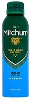 Mitchum Mitchum Advanced Men Ice Fresh 48HR Protection Anti-Perspirant & Deodorant 150ml