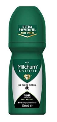 Mitchum Mitchum Invisible Men 48HR Protection Roll On Anti-Perspirant & Deodorant