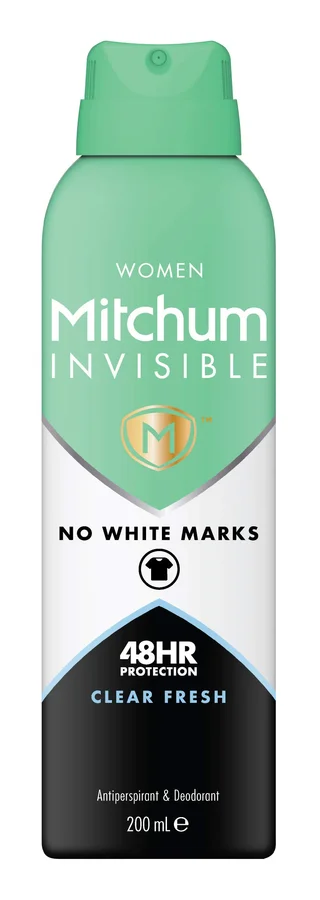 Mitchum Mitchum Invisible Women 48Hr Protection Clear Fresh Anti-Perspirant Deodorant 200ml