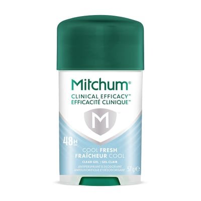 Mitchum Mitchum Men's Clinical Efficacy 48H Antiperspirant Deodorant Gel Cool Fresh 57g