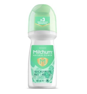 Mitchum Mitchum Natural Power Eucalyptus Anti-Perspirant & Deodorant Roll On 100ml