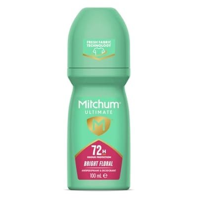 Mitchum Mitchum Ultimate 72H Roll On Bright Floral Antiperspirant Deodorant 100ml