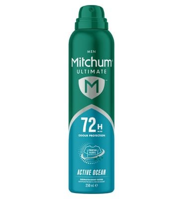 Mitchum Mitchum Ultimate 72H Spray Active Ocean Antiperspirant Deodorant250 ml, 250ml