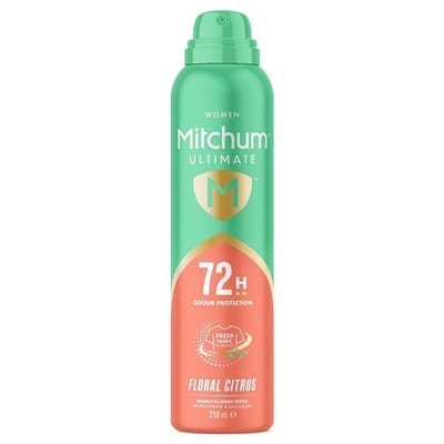 Mitchum Mitchum Ultimate 72H Spray Floral Citrus Antiperspirant Deodorant250 ml, 250ml