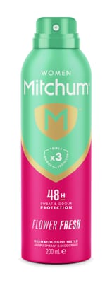 Mitchum Mitchum Women Triple Odor Defense 48HR Protection Flower Fresh Antiperspirant & Deodorant