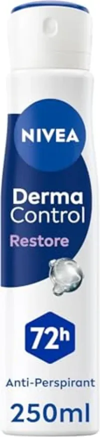 Nivea Nivea Derma Control Restore Sensitive Skin 72H Anti-Perspirant Deodorant Spray250 ml, 250ml