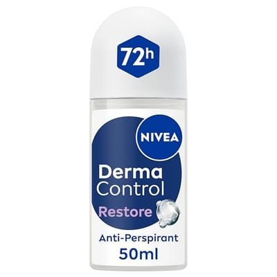 Nivea Nivea Derma Control Restore Sensitive Skin 72H Deodorant Roll On 50ml