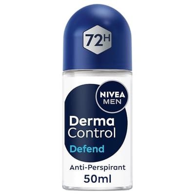 Nivea Nivea Men Derma Control Defend 72H Deodorant Roll On 50ml