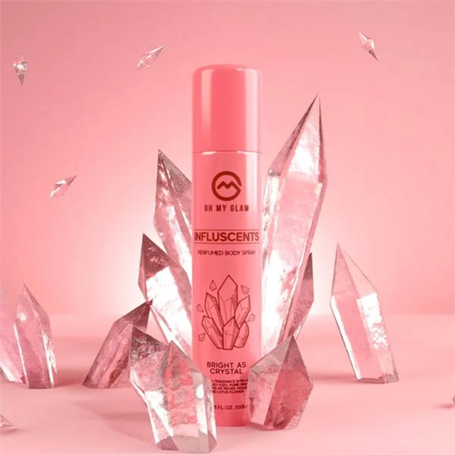 Oh My Glam Oh My Glam Influscents Body Spray 100ml – Bright As Crystal