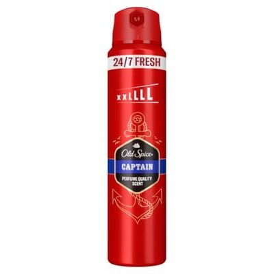 Old Spice Old Spice Captain Men's Deodorant Body Spray250 ml, 250ml