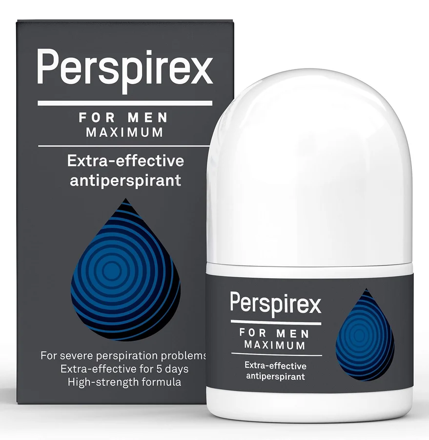 PERSPIREX PERSPIREX Antiperspirant MEN'S MAXIMUM STRENGTH Clinically proven to reduce Heavy Sweating for MEN