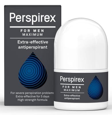PERSPIREX PERSPIREX Antiperspirant MEN'S MAXIMUM STRENGTH Clinically proven to reduce Heavy Sweating for MEN