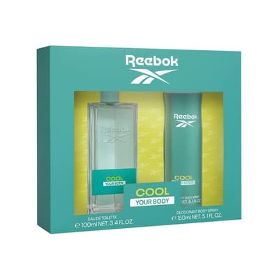 Reebok Reebok Cool Your Body Women Gift Set 100ml EDT + 150ml Body Spray