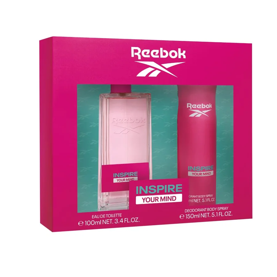 Reebok Reebok Inspire Your Mind Woman Gift Set 100ml EDT + 150ml Body Spray