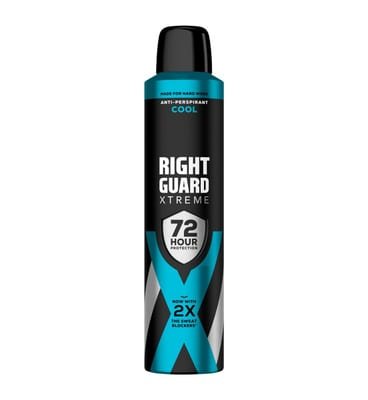 Right Guard Right Guard Xtreme Men 72H Cool Antiperspirant Deodorant250 ml, 250ml