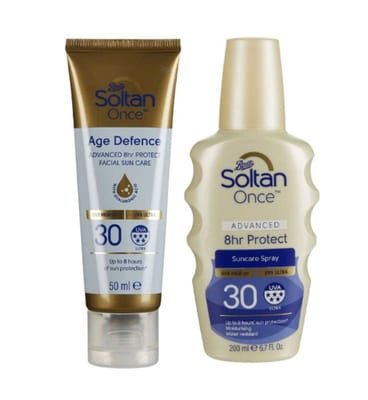 Soltan Soltan Once Face & Body Spray Duo - Spf30 Br/>