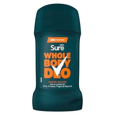 Sure Sure Men Amber Woods 72Hr Whole Body Deodorant Spray 150ml