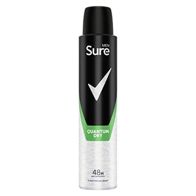 Sure Sure Men Antiperspirant Aerosol Quantum Dry 200 ml
