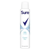 Sure Sure Women Antiperspirant Aerosol Cotton Dry200 ml