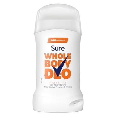 Sure Sure Women Fresh Citrus 48Hr Whole Body Deodorant Stick 50ml