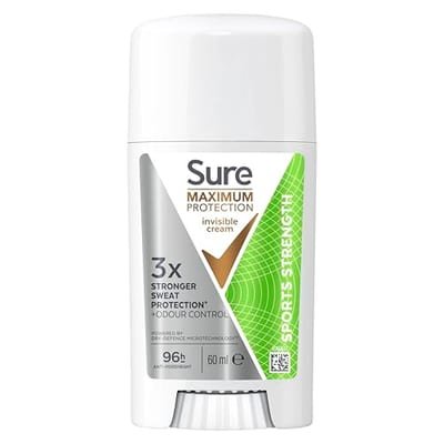 Sure Sure Women Maximum Protection Sport Strength 96Hr Deodorant 60ml