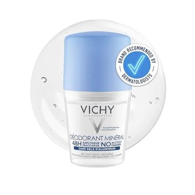 Vichy Vichy 48Hr Mineral Roll-On Deodorant For Sensitive Skin 50ml