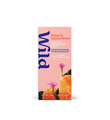 Wild Wild Antiperspirant Honey & Cactus Roll On Refill 50ml