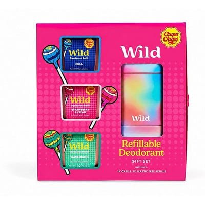 Wild Wild & Chupa Chups Refillable Deodorant Gift Set
