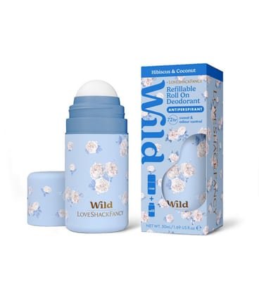 Wild Wild Love Shack Fancy Everblooming Rosettes Case And Hibiscus & Coconut Antiperspirant Refill 50ml