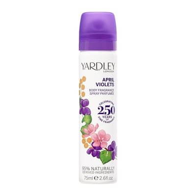 Yardley London Yardley London April Violets Deodorising Body Spray 75ml