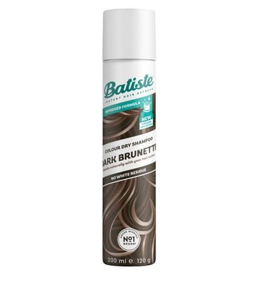 Batiste Batiste Dry Shampoo Dark Brunette Colour, Instantly Refreshes And Removes Oil200 ml, 200ml