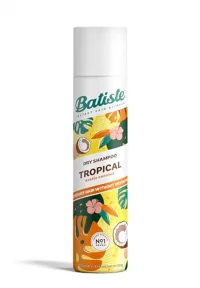 Batiste Batiste Dry Shampoo Tropical, Exotic Coconut Fragrance Hair Shampoo, 350ml