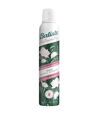 Batiste Batiste Naturally Dry Shampoo Bamboo Fibre & Gardenia200 ml