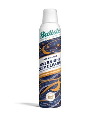 Batiste Batiste Overnight Deep Cleanse 200ml - Leave-In Deep Cleansing Dry Shampoo for Overnight Use - Absorbs Oil for Clean Looking Fresh Hair Overnight