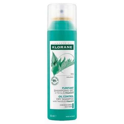 Klorane Klorane Oil Control Dry Shampoo With Nettle & Vitamin E 150ml