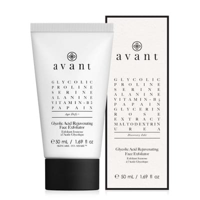 Avant Skincare Glycolic Acid Rejuvenating Face Exfoliator | Packaging: Travel Pack