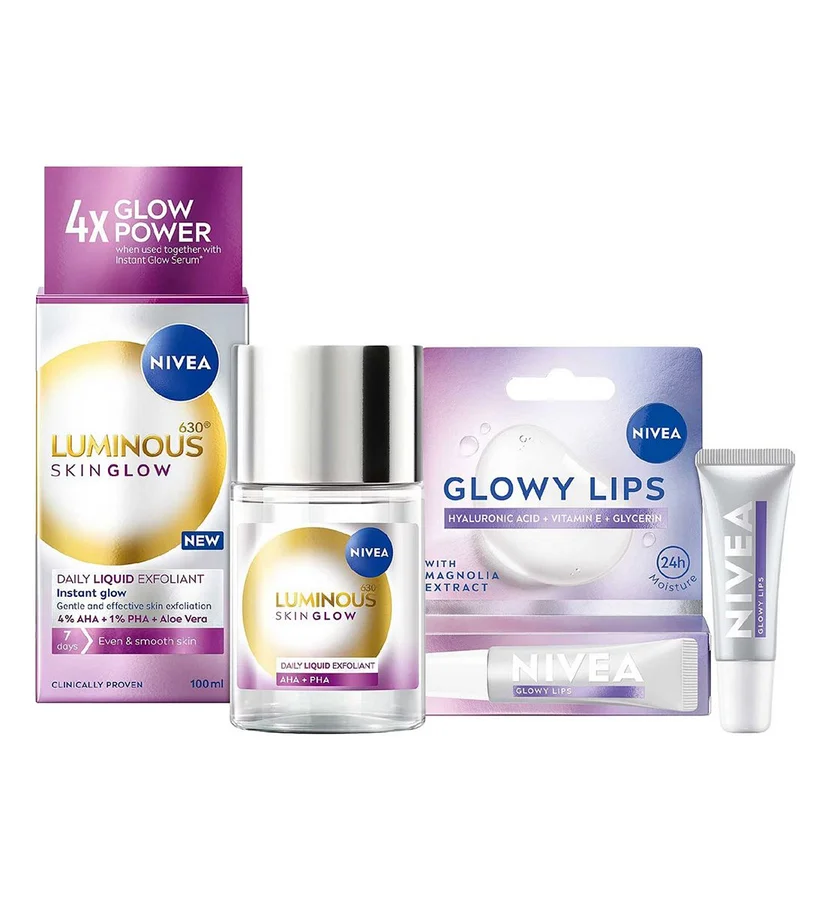 Nivea Nivea Luminous Exfoliator & Lips Clear