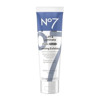 NO7 No7 Lift & Luminate Dual Action Cleansing Exfoliator  100ml