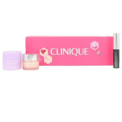 Clinique Clinique Eyes On The Fly Gift Set 3.5ml High Impact Mascara + 15ml Take The Day Off Cleansing Balm + 15ml All About Eyes Eye Cream + Pouch