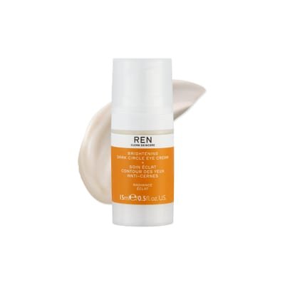 REN Clean Skincare REN Clean Skincare Brightening Dark Circle Eye Cream | Hydrates & Proven to Reduce Dark Spots in 7 Days | Revives & Firms Tired Under Eyes by Evening Skin Tone | Vegan & Cruelty Free | Step 3: Treat