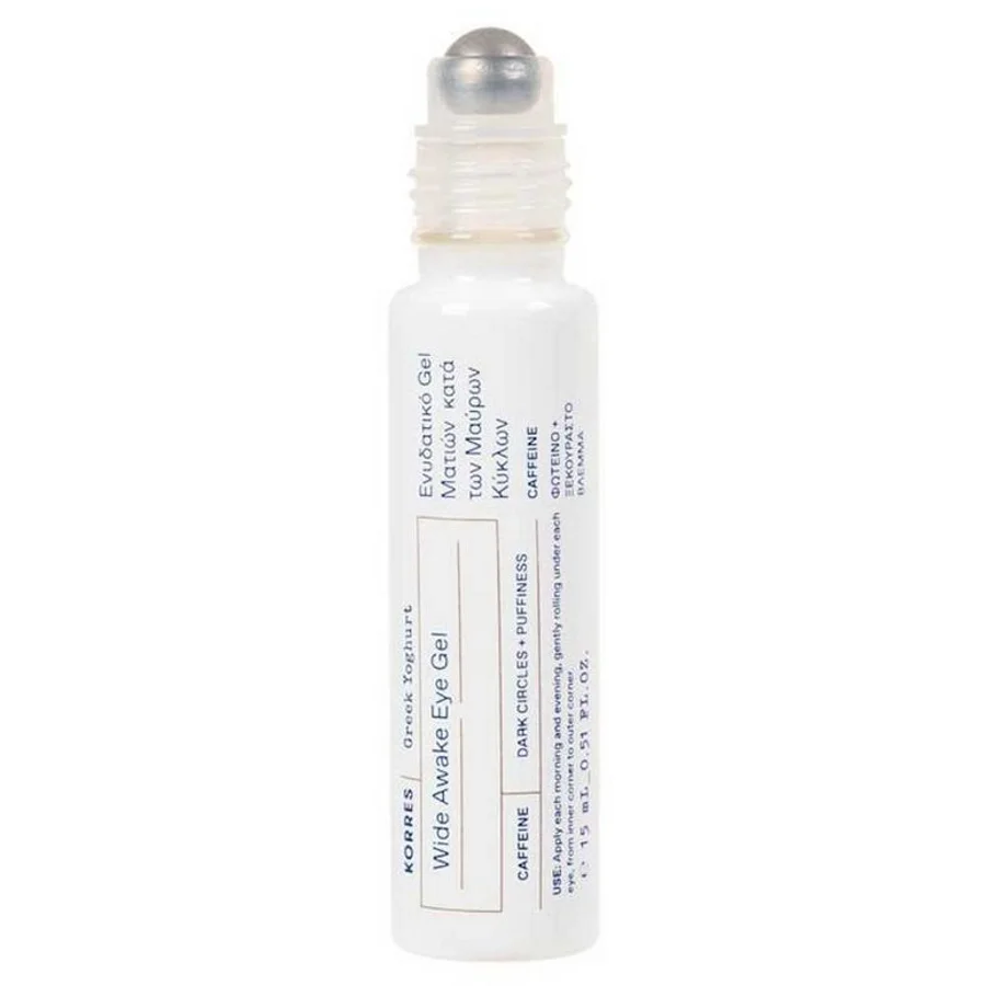 Korres Korres Greek Yoghurt Wide Awake Eye Gel Roller 15ml