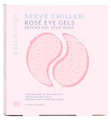 Patchology Patchology Serve Chilled Rosé Eye Gels 5 Pairs