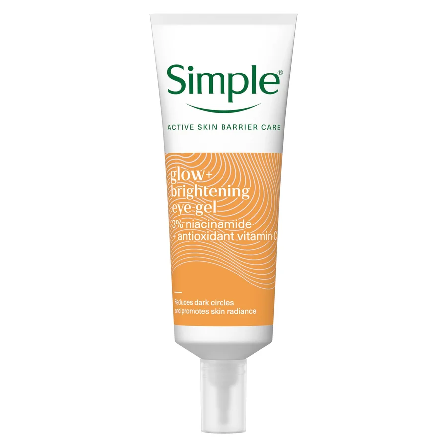 Simple Simple Protect 'n' Glow Brightening Eye Gel Reduces Dark Circles and Relieves Screen-Stressed